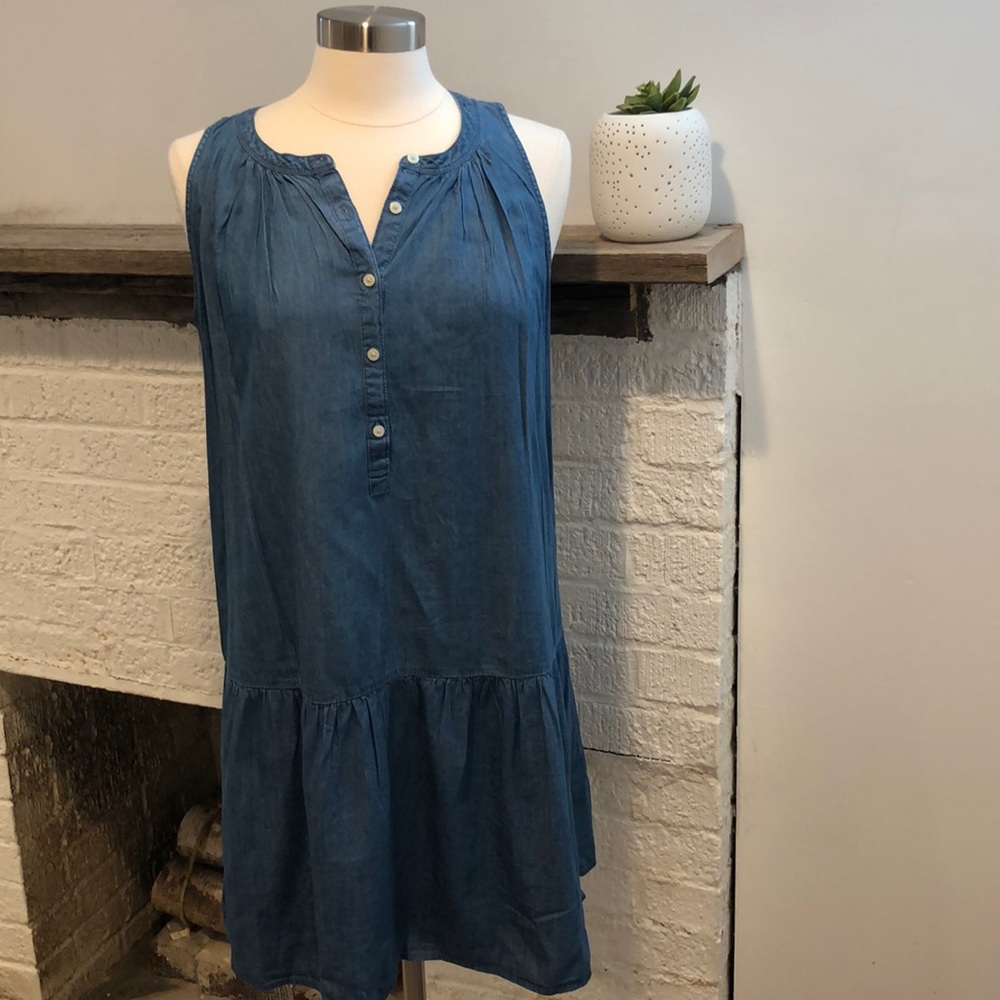 LOFT Chambray Dress